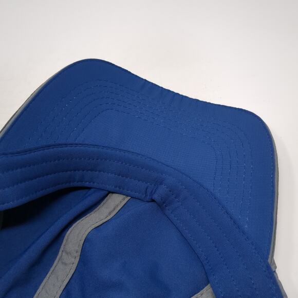 Mission Strapback Hat Gray One Size Adjustable Vent Holes Outdoor - Picture 8 of 9